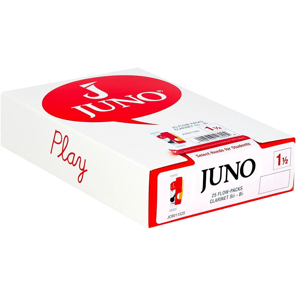Vandoren Juno Bb Clarinet Reeds - 25 per Box