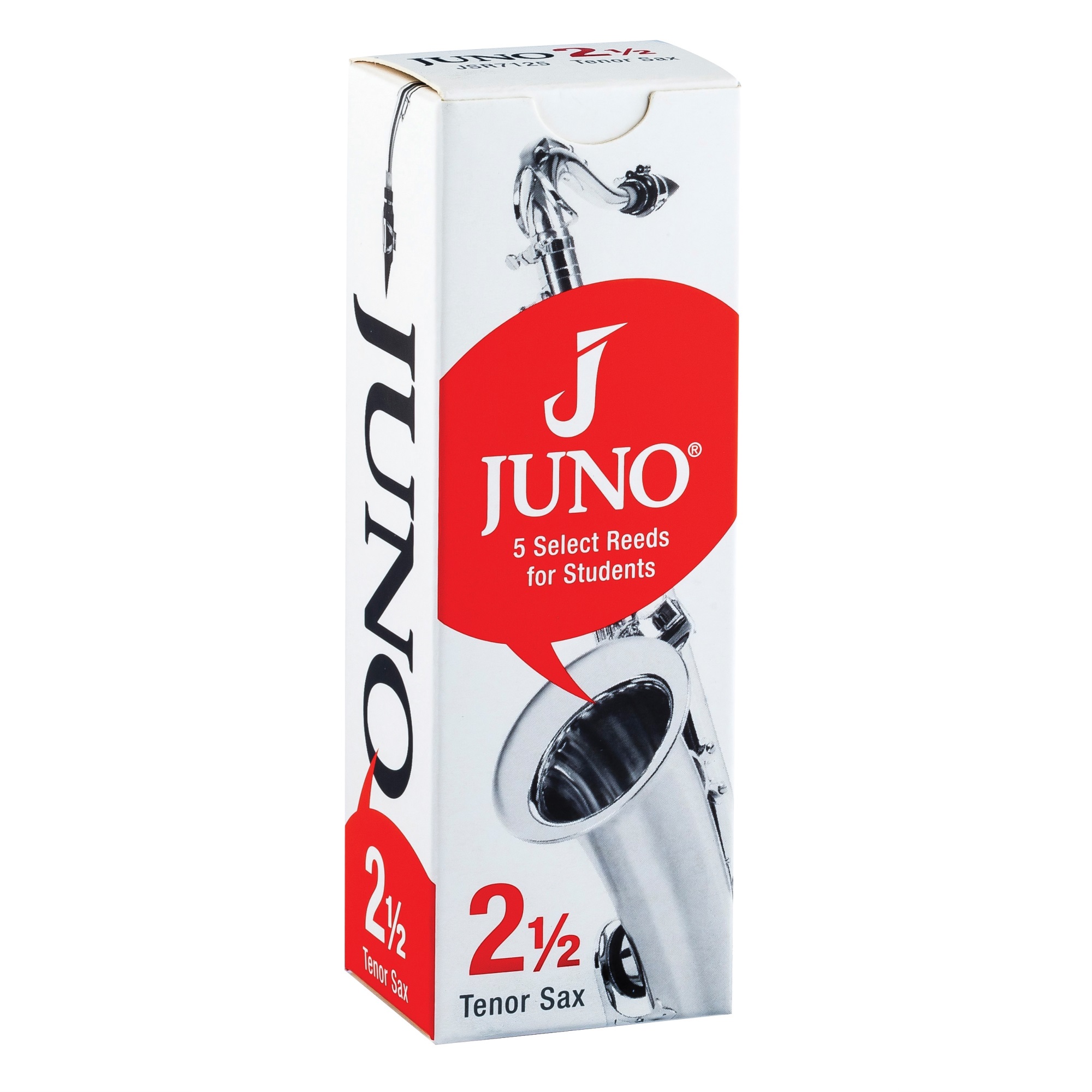 Vandoren JUNO Tenor Sax, Box of 5 Reeds 2.5
