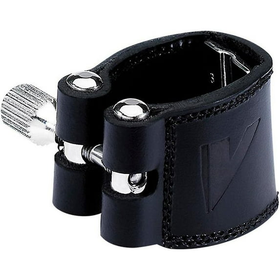 Vandoren Leather Ligature and Plastic Cap for V16 Baritone Sax LC290P
