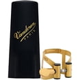 thumbnail image 1 of Vandoren M|O Ligature and Plastic Cap for Alto Saxophone; Aged Gold Finish, 1 of 5