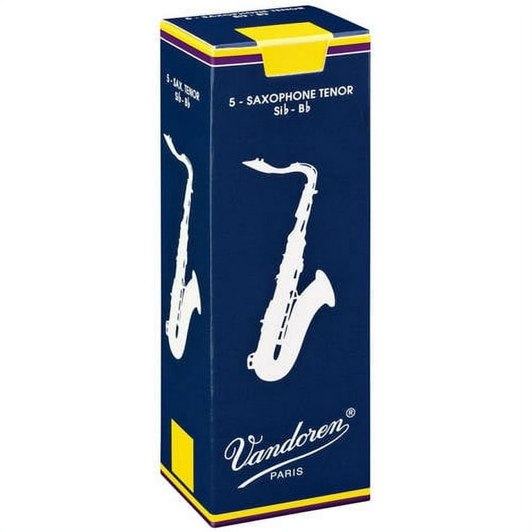 Vandoren SR221 Traditional Tenor Sax Reeds, Strength 1