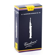 Vandoren Soprano Sax Traditional Reeds Strength #1.5; Box of 10