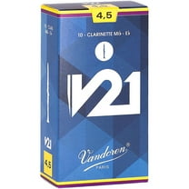 Vandoren Eb Clarinet V21 Reeds - 10 Per Box