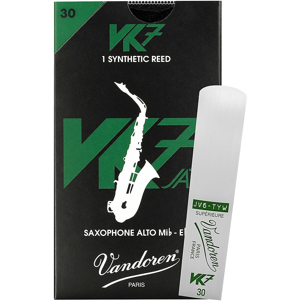 Vandoren VK7 Jazz Synthetic Alto Saxophone Reed, Strength 30