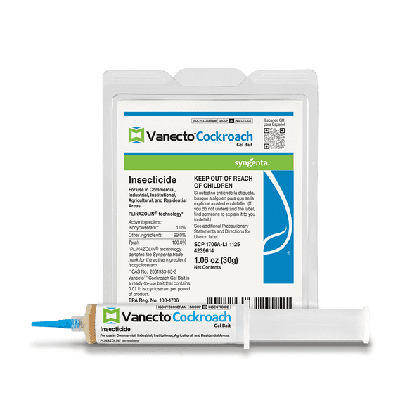 Vanecto Roach Gel Bait - 4 Tubes x 30g by Syngenta