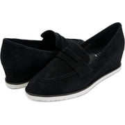 Vaneli Devera Flats Womens 12 BLack Suede Slip On Penny Loafers Shoes KHD2058