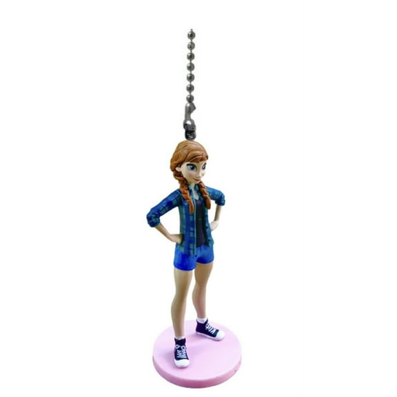 Vanellope Princess Anna Sports Fan Lamp Light Pull Chain Figurine Pvc Figure New