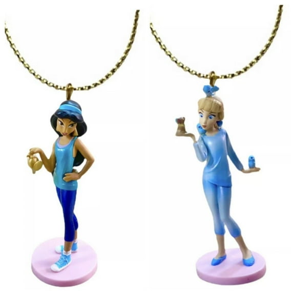 Vanellope Princess Cinderella & Jasmine Sports Ornament Figure PVC Figurine New