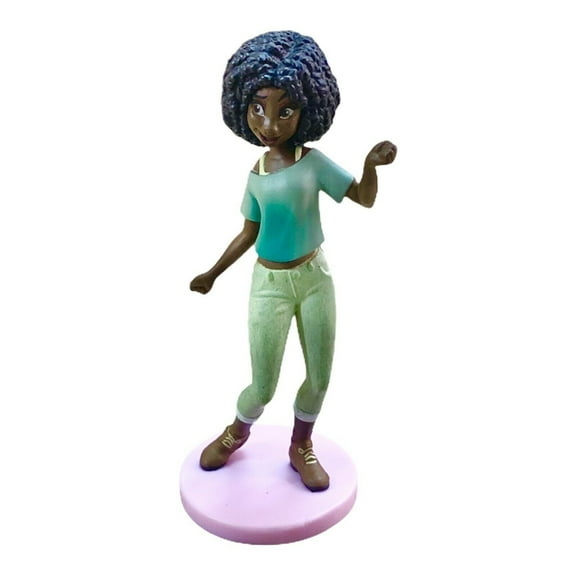 Vanellope Princess Frog Tiana Sports Casual Cake Topper Figure Pvc Figurine 3