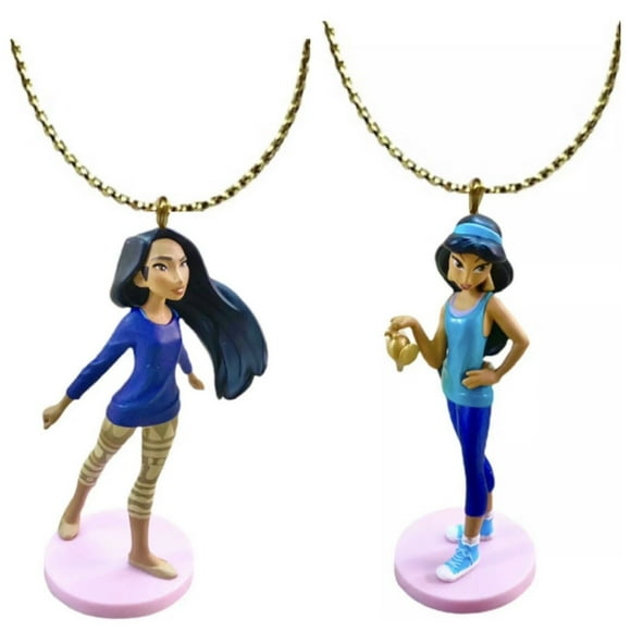 Vanellope Princess Pocahontas & Jasmine Sports Ornament Figure PVC Figurine 3 New