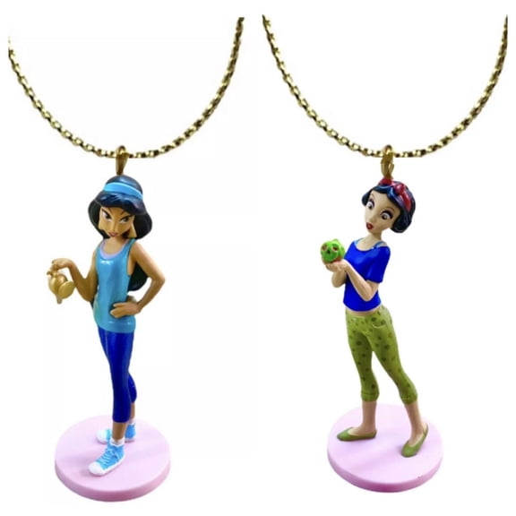 Vanellope Princess Snow White & Jasmine Sports Ornament Figure PVC Figurine 3