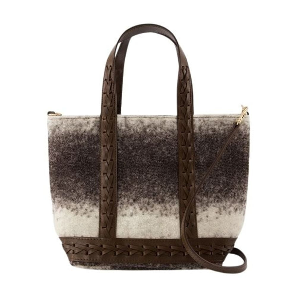 トートバッグ Cabas S Shopper Bag - Vanessa Bruno - Wool - Brown Vanessa Bruno Women's Cabas S Shopper Bag - Wool - Brown