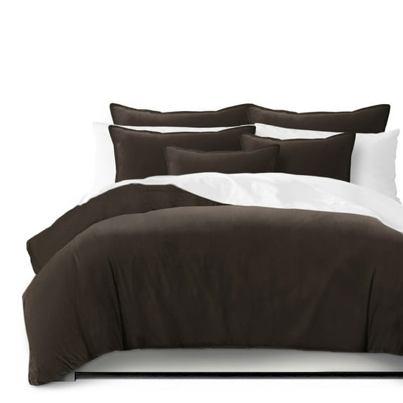 Vanessa Chocolate Coverlet Set Full