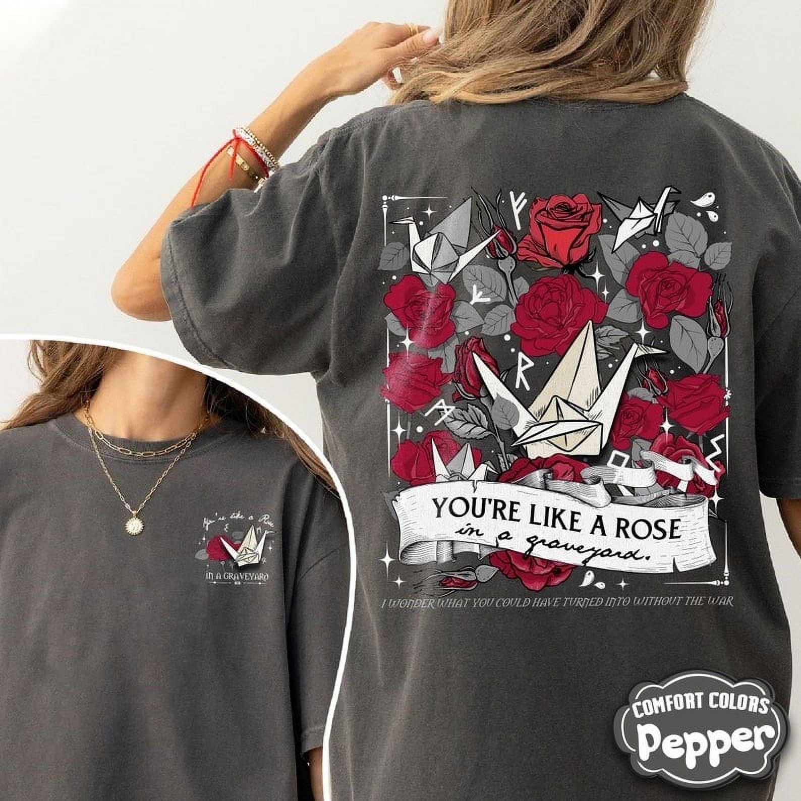 Vanessa Graveyard Comfort Colors Shirt, Manacled Shirt, Manacled Merch