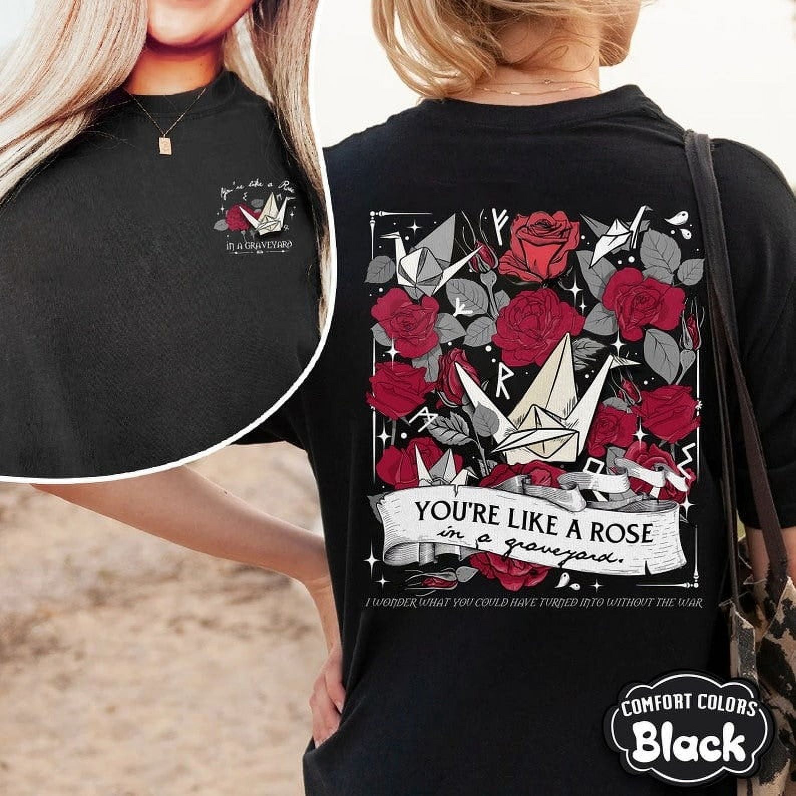 Vanessa Graveyard Comfort Colors Shirt, Manacled Shirt, Manacled Merch