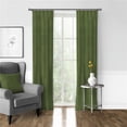 thumbnail image 1 of Vanessa Pinch Pleat Drapery Panel, Aloe - 20 x 108 in. - Pack of 2, 1 of 1