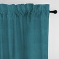 thumbnail image 1 of Vanessa Turquoise Pole Top Drapery Panel - Pair 50"x144", 1 of 4