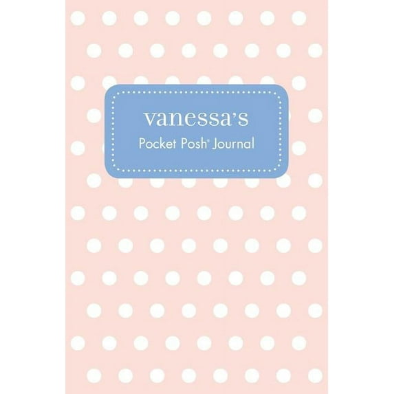 Vanessa's Pocket Posh Journal, Polka Dot, (Paperback)