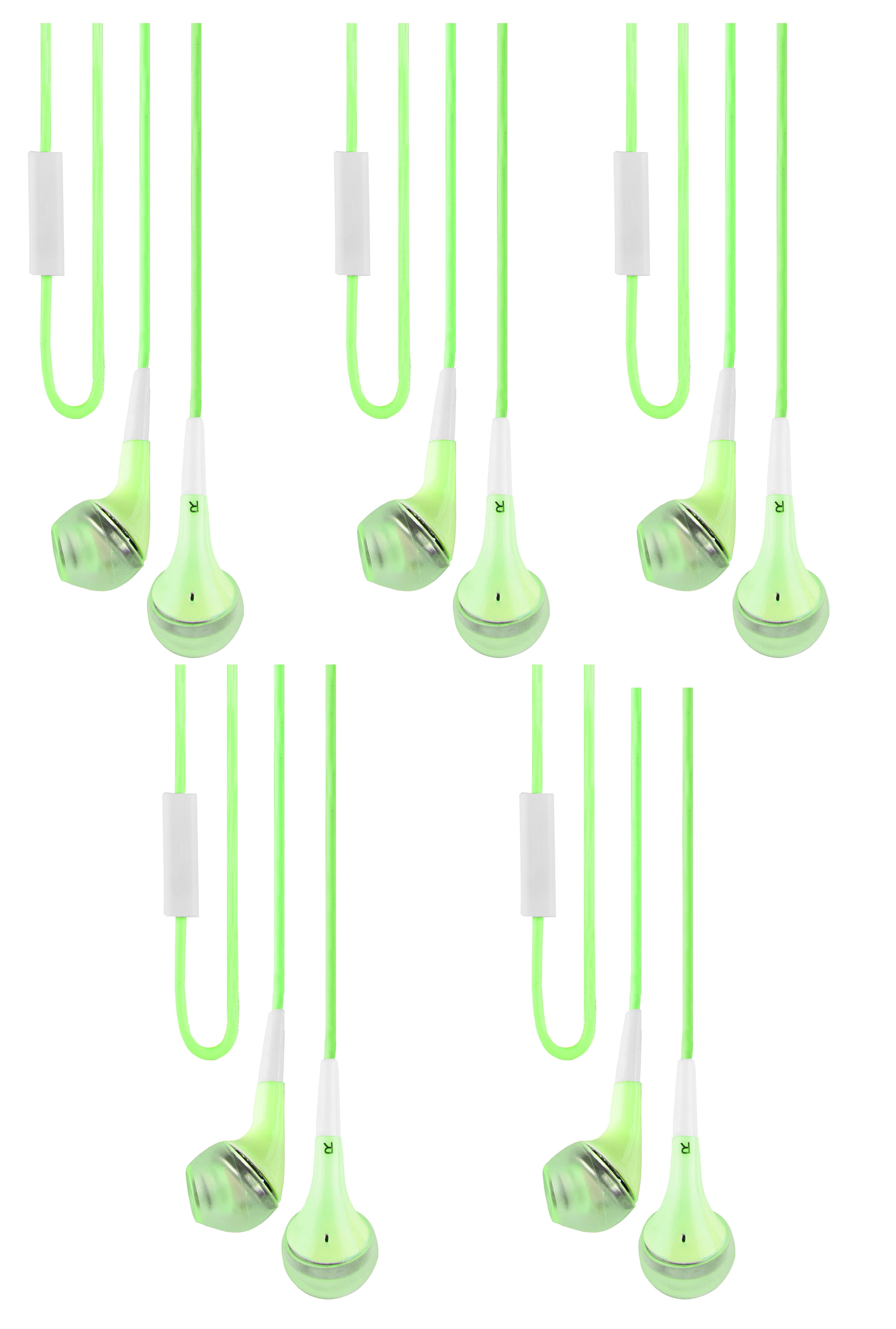 Vangoddy In-Ear Headphones, Green, 238517