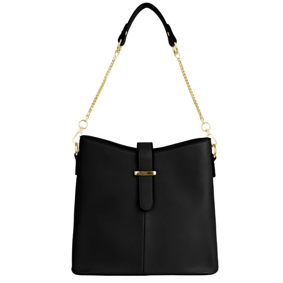 Vangoddy Serena Buckling Tote Bag with Detachable Cross Body Strap