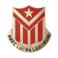 thumbnail image 1 of Vanguard 544th Engineer Battalion Unit Crest (Haec Lucra Laborum) Lapel Pin Set (2 Pins), 1 of 6