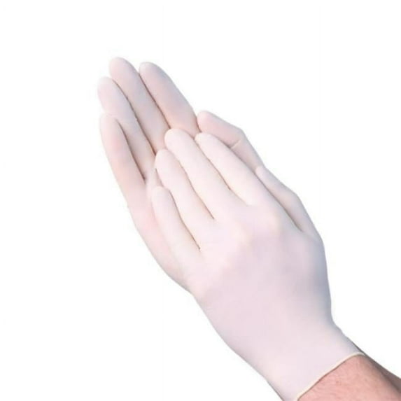 Vanguard International Sourcin A33A11 5 mil Latex Powder Free Glove, Cream - Small