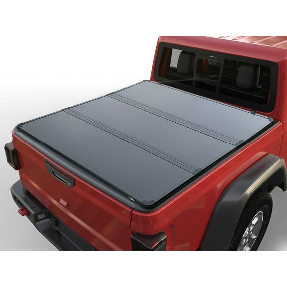 Vanguard Off-Road Hard Folding Truck Bed Tonneau Cover VGHT-003 Fits 2014 - 2018 Chevy Silverado/GMC Sierra 5'8" Bed (69.3")