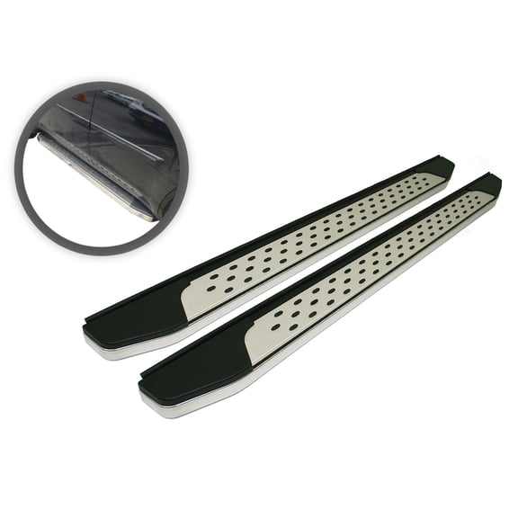 Vanguard Polished Chrome F2 Style Running Boards | Compatible with 20-23 Ford Explorer