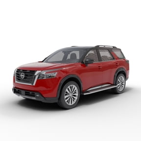 Vanguard Polished Chrome F2 Style Running Boards compatible with 22-23 Nissan Pathfinder / 22-23 Infiniti QX60