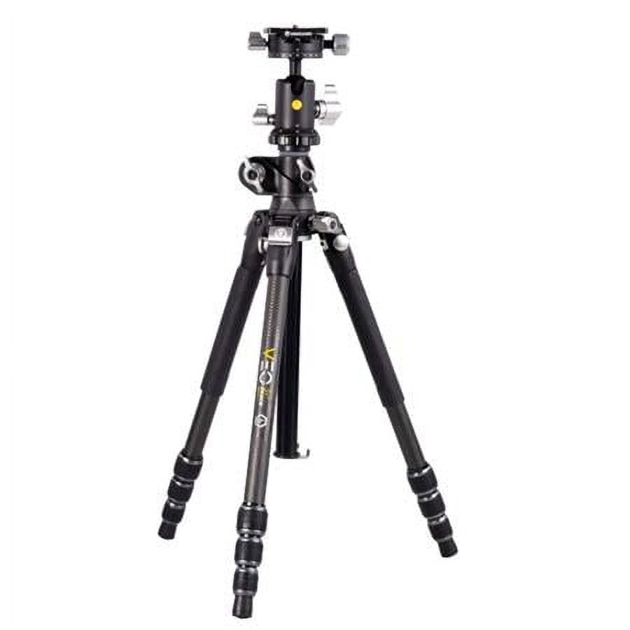 Vanguard VEO 3T+ 264CB 160S 4Section Carbon Fiber Travel Tripod with Ball Head, Black