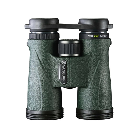 Vanguard VEO ED 8x42mm Roof Prism System Binocular, BAK4, Rubber, Green, 8420