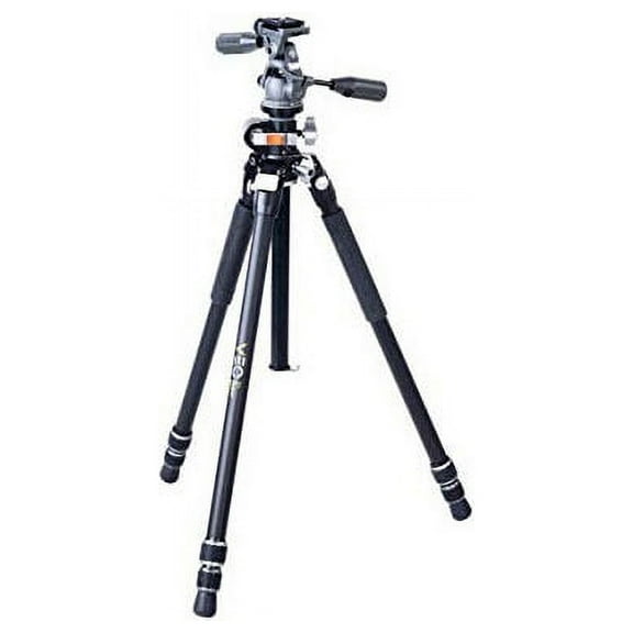 Vanguard VEO 3+ 263AP Professional 3-Section Aluminum Tripod with Pan Head, Overhead Shooting