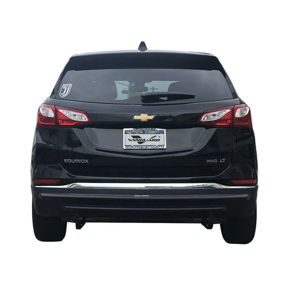 Vanguard VGRBG-1291-1274EBK Black Powdercoat Double Layer Rear Bumper Guard | Compatible with 18-22 Chevrolet Equinox / 18-22 GMC Terrain