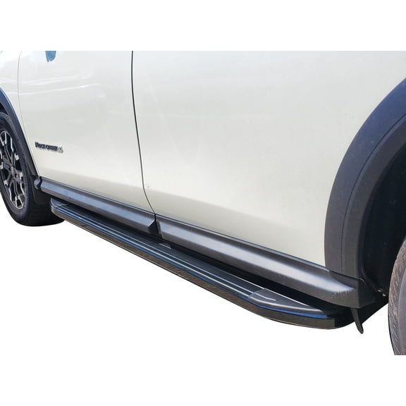 Vanguard VGSSB-2182-1096AL Black F6 Style Running Boards | Compatible with 07-09 Acura MDX / 09-15 Honda Pilot