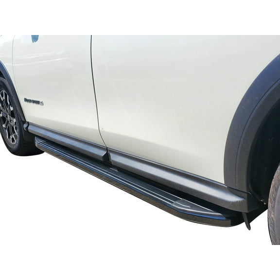 Vanguard VGSSB-2182-2167AL Black F6 Style Running Boards | Compatible with 19-22 Volkswagen Tiguan