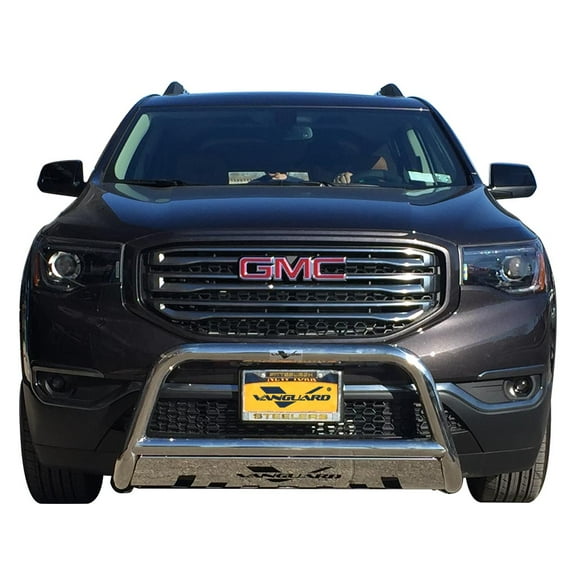 Vanguard VGUBG-0883-1339TSS Stainless Steel Classic Bull Bar | Compatible with 18-22 Chevrolet Traverse / 17-22 GMC Acadia
