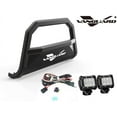 thumbnail image 1 of Vanguard VGUBG-1763-0929BK-LED Black Powdercoat Optimus Bull Bar 2.5in Cube LED Kit | Compatible with 14-19 Toyota Highlander, 1 of 3