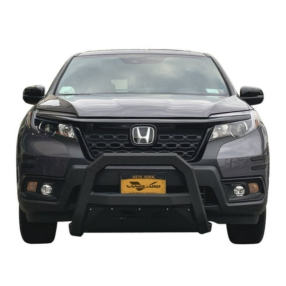 Vanguard VGUBG-1763-1190BK Black Powdercoat Optimus Bull Bar | Compatible with 14-21 Acura MDX / 19-22 Honda Passport / 16-22 Honda Pilot / 17-22 Honda Ridgeline
