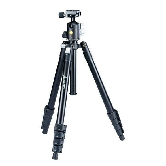 Vanguard Vesta FB 235AB Aluminum Tripod Kit with Quick Flip Leg Locks and Reversible Central Column for Mirrorless Camera Kits (Black)