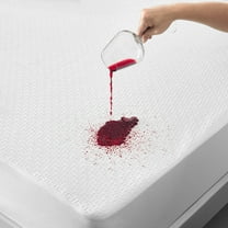 Vani Queen Waterproof Mattress Protector, White, 8"-21" Deep, Breathable 3D Air Fabric, Washable, Noiseless