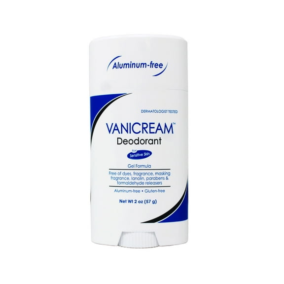 Vanicream Deodorant For Sensitive Skin, Aluminum-Free, Fragrance Free, 2 oz (57 g)