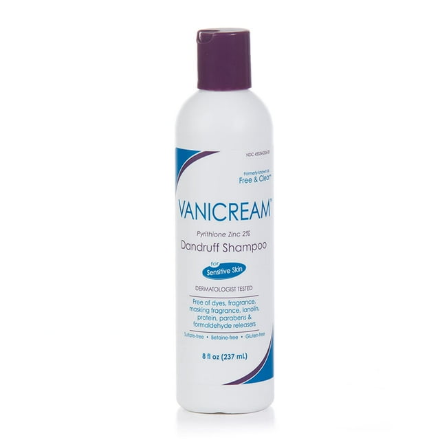 Vanicream Dandruff Shampoo pH Balanced Mild Formula Effective For All Hair Types and Sensitive
