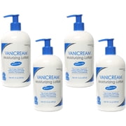 Vanicream, Moisturizing Lotion, For Sensitive Skin, Fragrance Free, 16 oz Pack of 4
