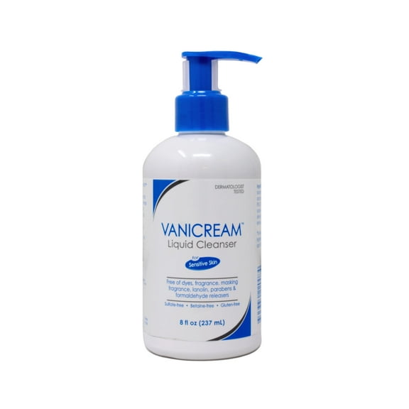 Vanicream Free and Clear Liquid Cleanser 8 Oz