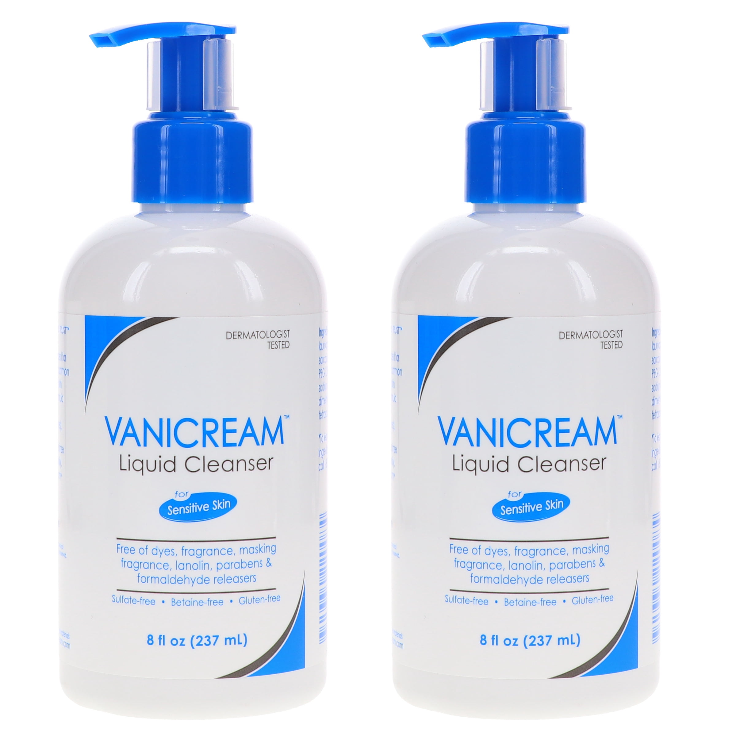 Vanicream Liquid Cleanser 8 oz 2 Pack
