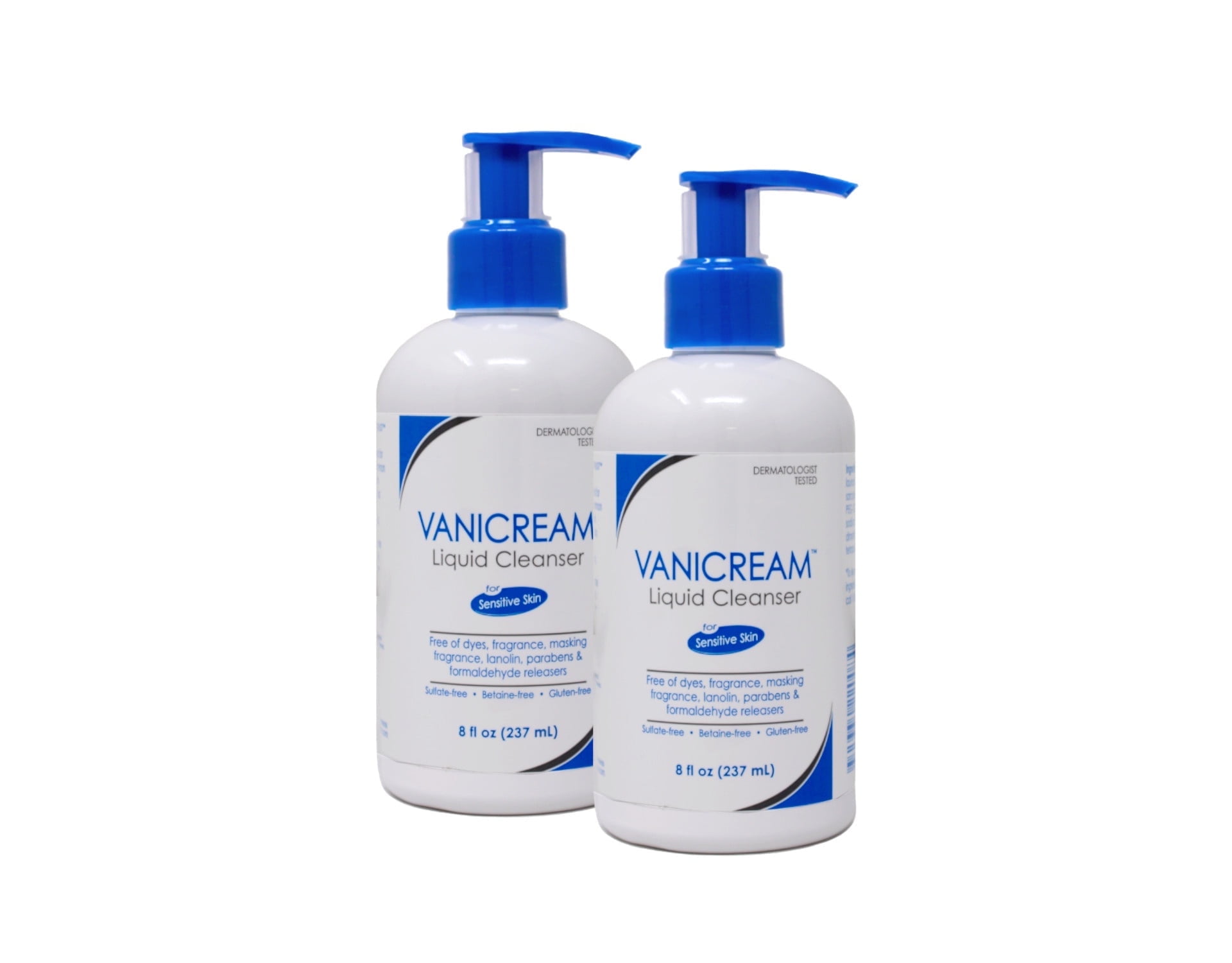 Vanicream, Liquid Cleanser, For Sensitive Skin, 8 fl oz Pack of 2