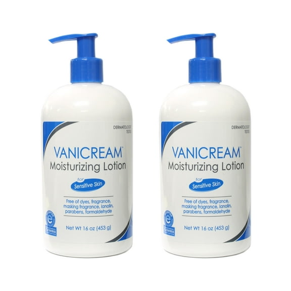 Vanicream Lite Lotion Bottle with Pump 16 Oz 2 Pack