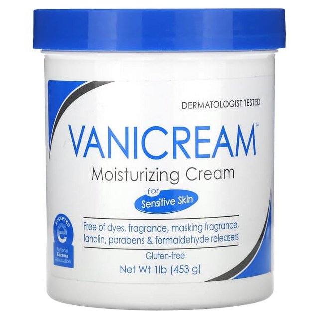 Vanicream, Moisturizing Cream, For Dry, Irritated or Sensitive Skin, 1