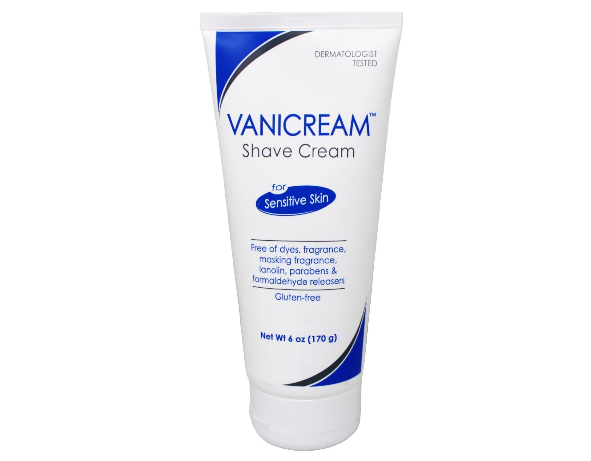 Vanicream Shave Cream For Sensitive Skin 6 Oz