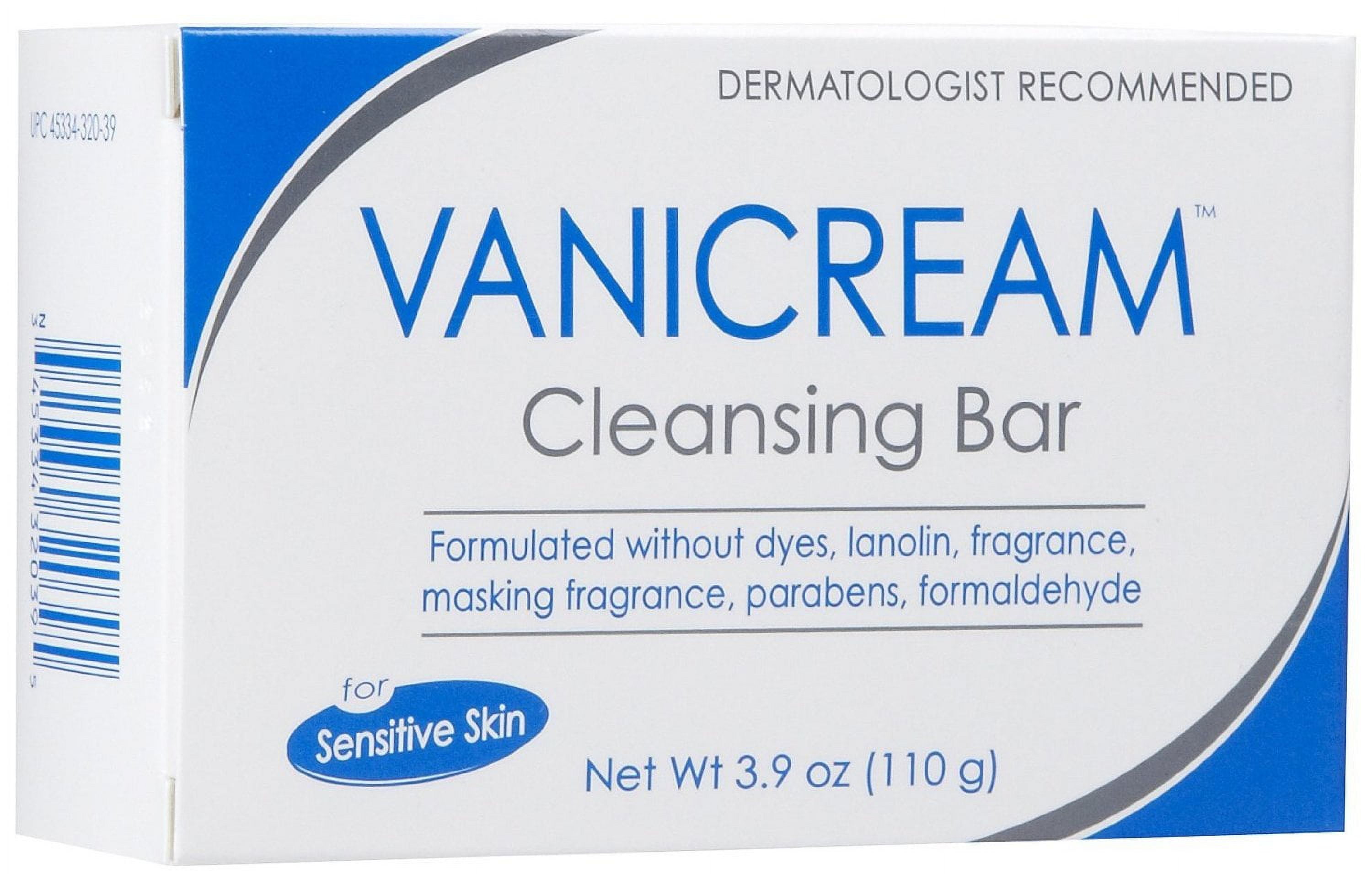 Vanicream Soap, Bar 3.9 oz. Individually Wrapped Unscented, 45334032039 - EACH